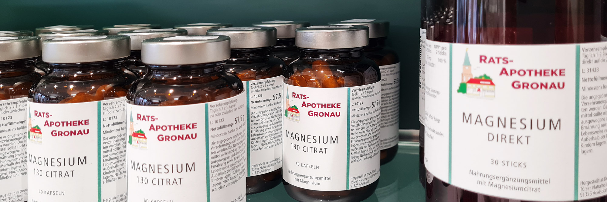 umfangreiches Sortiment